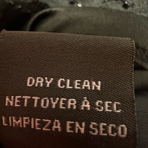 NWT with Defects (Pictured). Size 8 Sheer Sequins long sleeve Dress with lining. - Picture 6 of 8